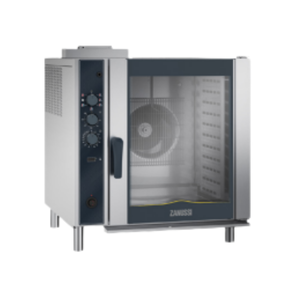 Zanussi 240476 – Gazlı Konveksiyon Nemlendirmeli Fırın (10xGN2/1)