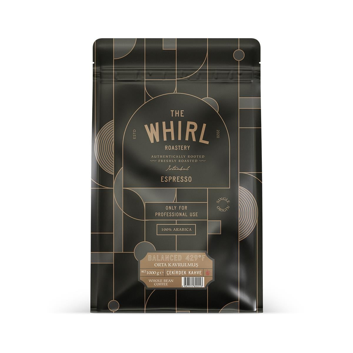 THE WHIRL Espresso Çekirdek Balanced FS 429°F 1 KG