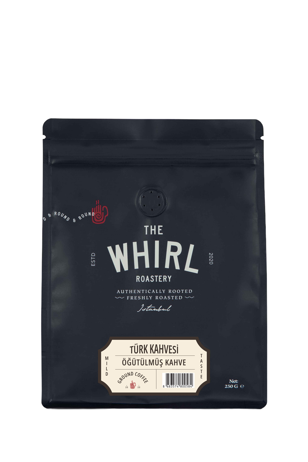 THE WHIRL TURK KAHVESI EXQUISITE ÇEKİRDEK 250 GR