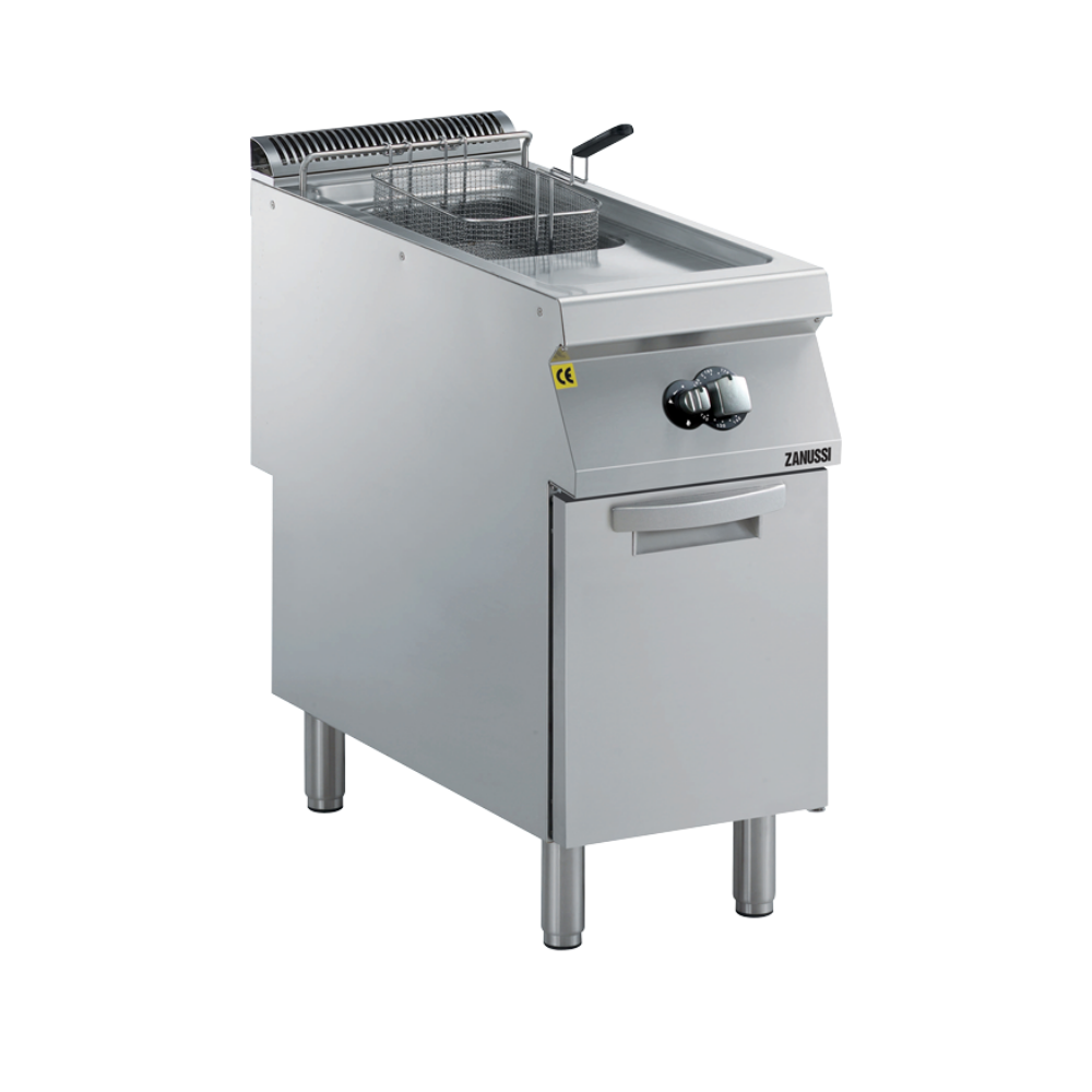 Zanussi EVO 900 – 15 Lt Gazlı Dolaplı Fritöz, V Tip Hazneli (392077)