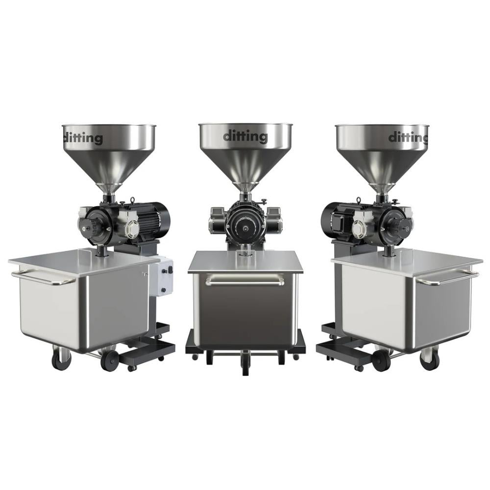 Ditting 1827 High Volume Endüstriyel Kahve Değirmeni – 180 mm Çelik Burr, 300 kg/sa Kapasiteli