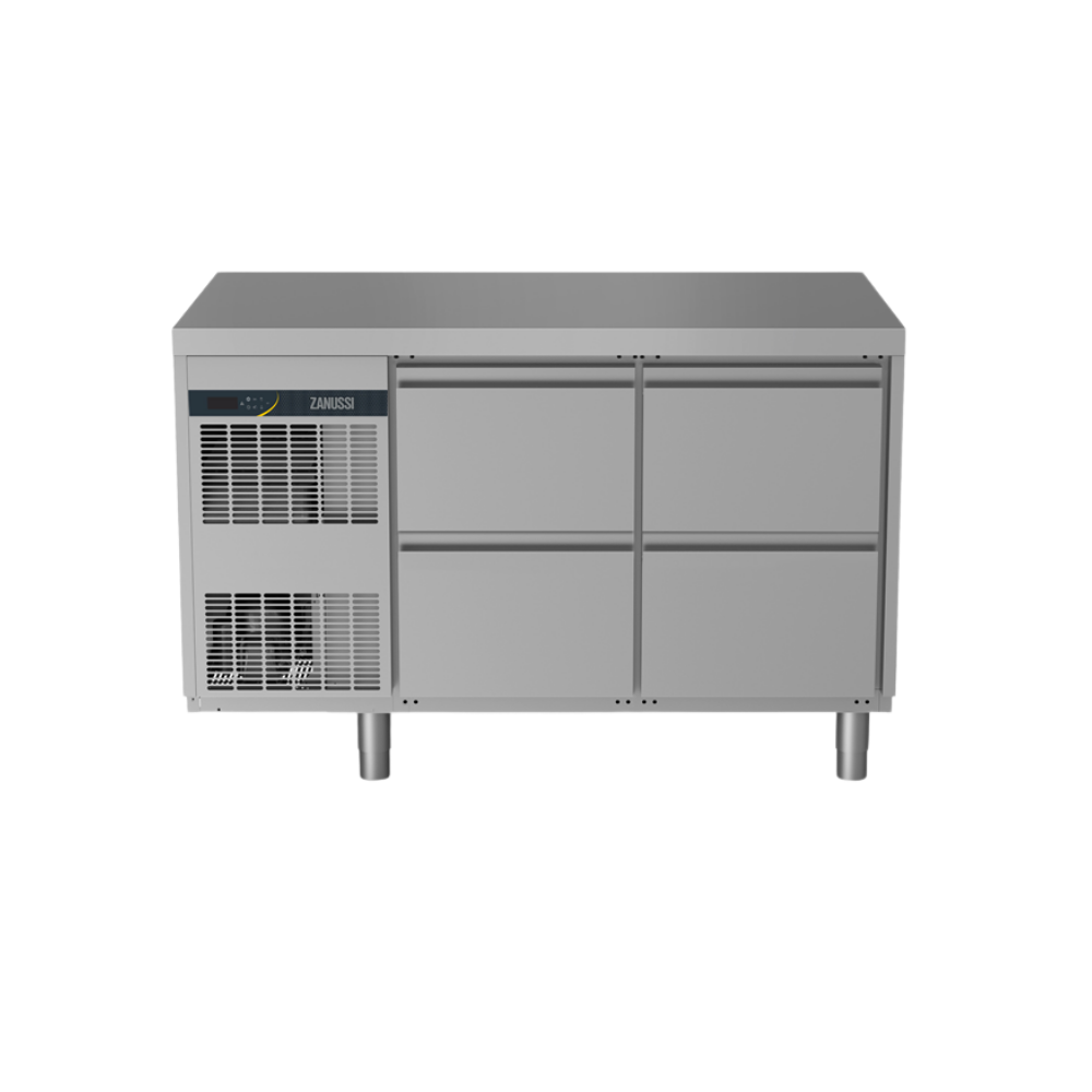 Zanussi NPT Active HP 4x1/2 Çekmeceli Tezgah Tip Derin Dondurucu (Model 111103)