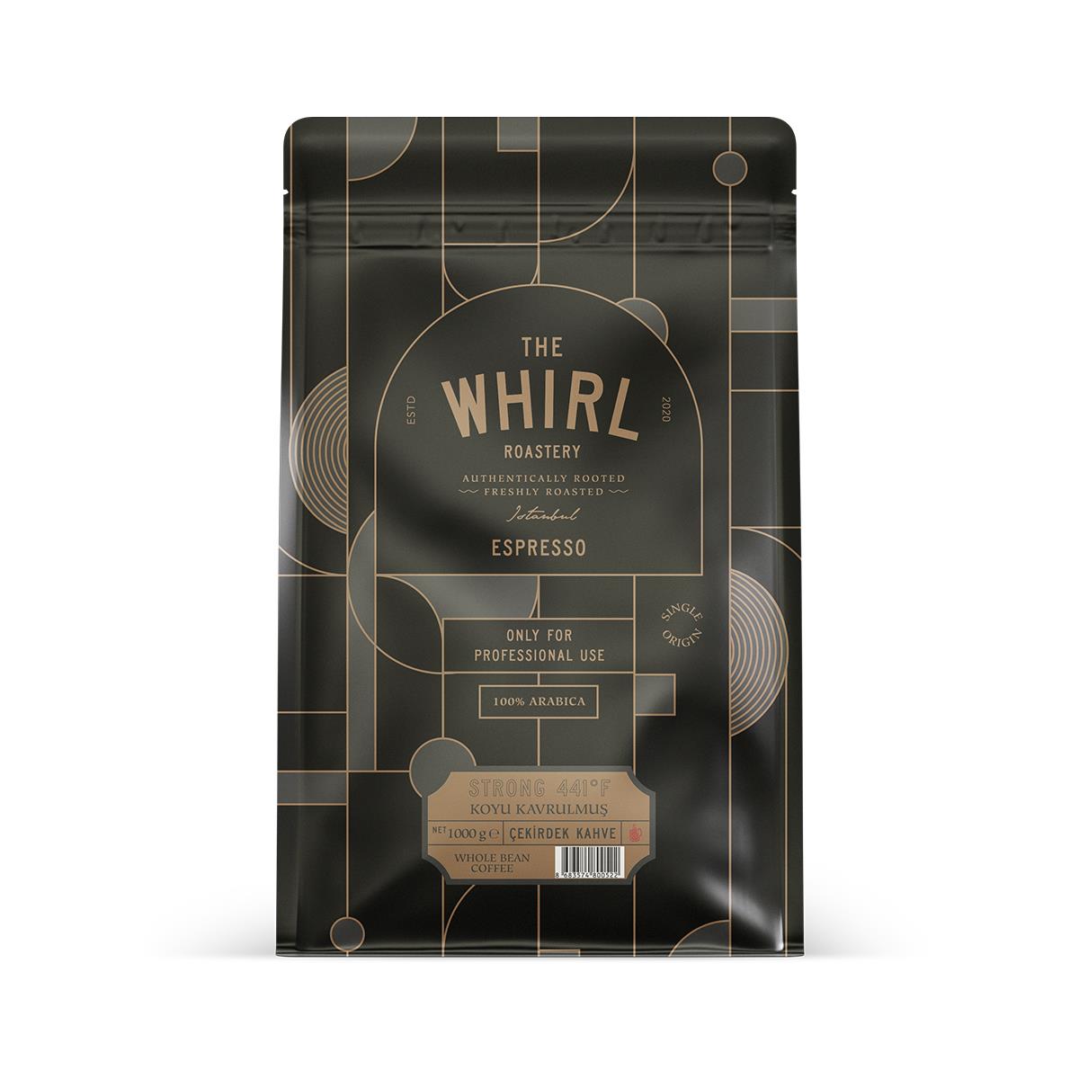 THE WHIRL Espresso Çekirdek Strong FS 441°F 1 KG