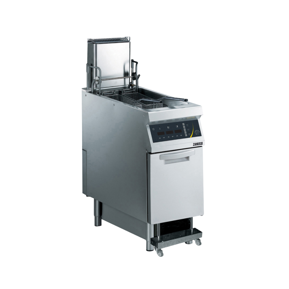 Zanussi EVO 900 – 23 Lt Gazlı Dolaplı Fritöz, Pompalı ve Sepet Kaldırma Sistemli (392343)
