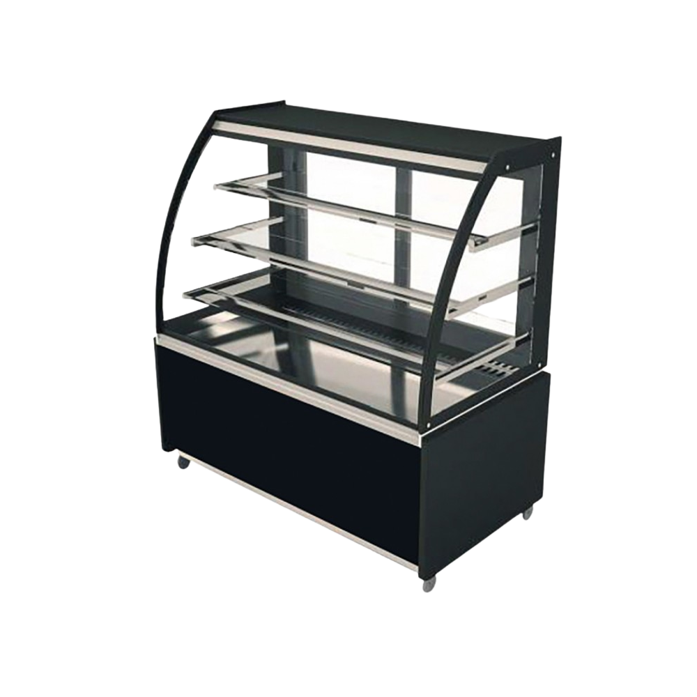 KEF KEF130PY – Geniş Hacimli Nemlendirmeli Paslanmaz Çelik Teşhir Dolabı