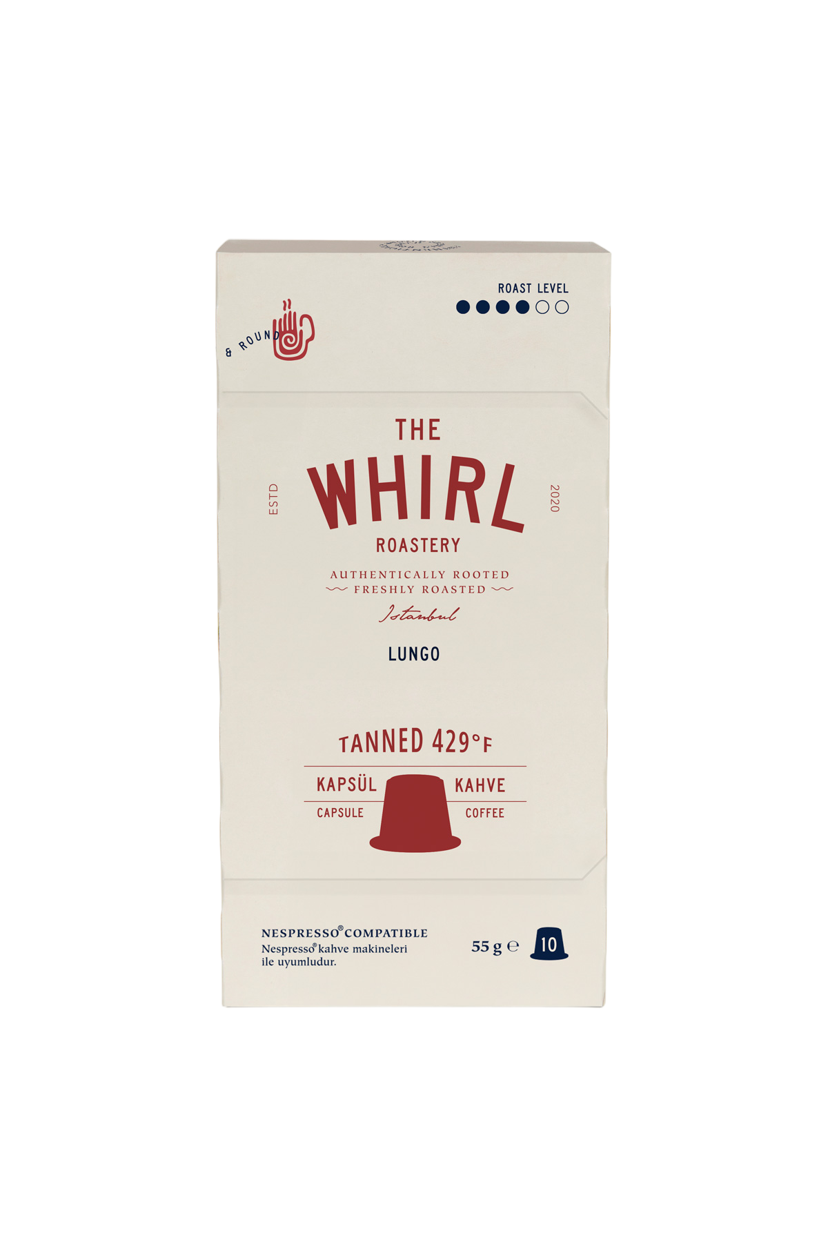 THE WHIRL LUNGO MEDIUM KAPSUL 55 G