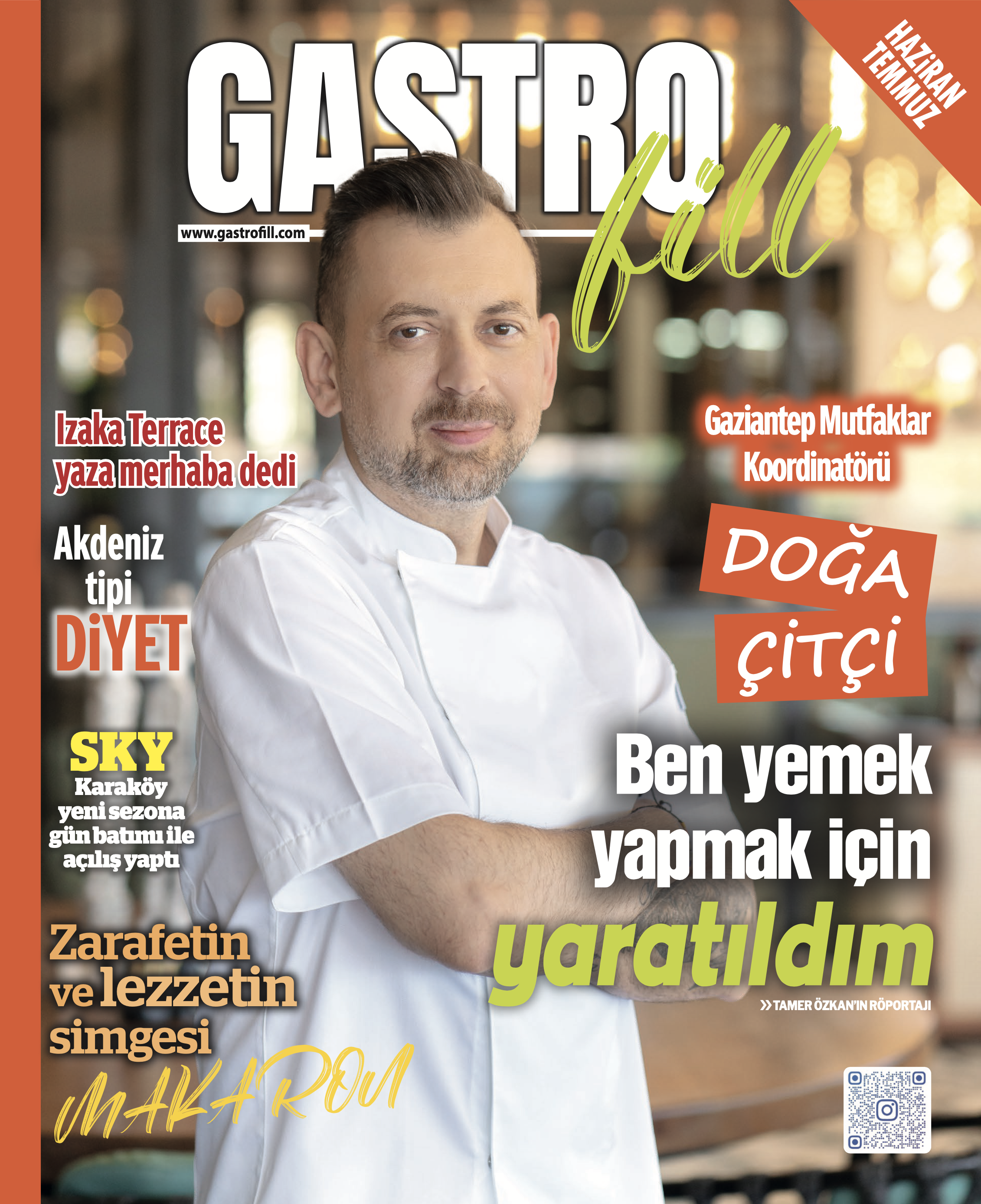 Renkleri sofralara yansıtıyor