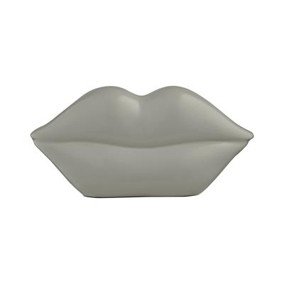 Big Kiss - Dudak Şeklinde Dekor / Beyaz