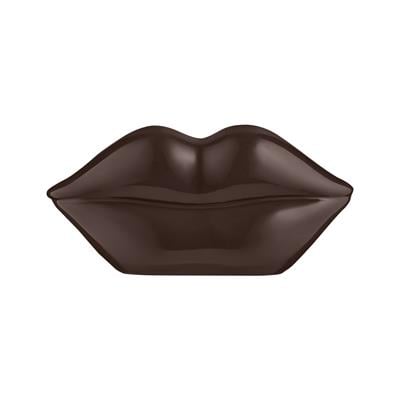 Big Kiss - Dudak Şeklinde Dekor / Kahverengi