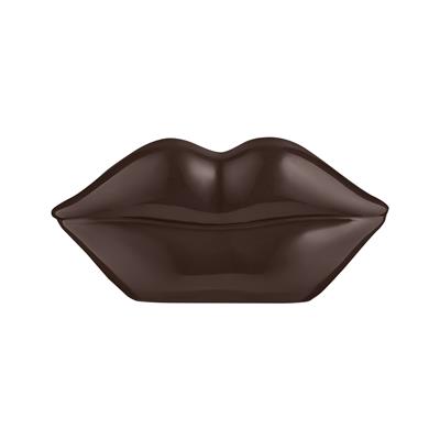 Big Kiss - Dudak Şeklinde Dekor / Kahverengi