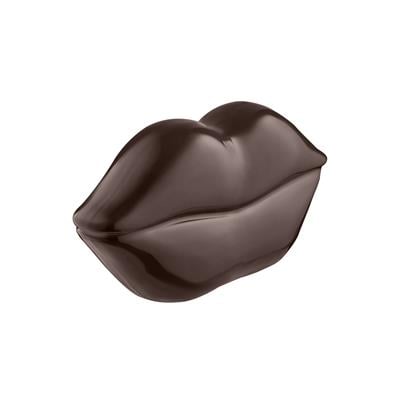 Big Kiss - Dudak Şeklinde Dekor / Kahverengi