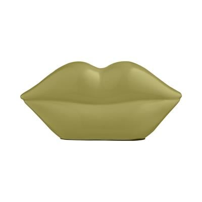 Big Kiss - Dudak Şeklinde Dekor / Sarı