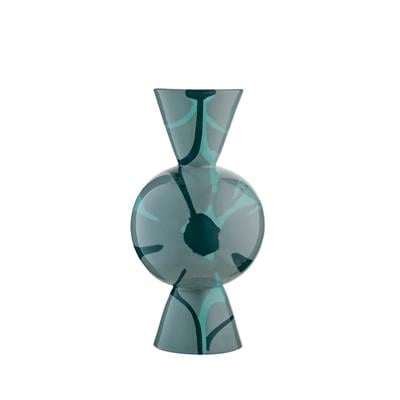 Goody Mid Handmade Porcelain Vase / Gray - Green Artistic