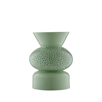 Goody Round El Yapımı Porselen Vazo / Fıstık Yeşili