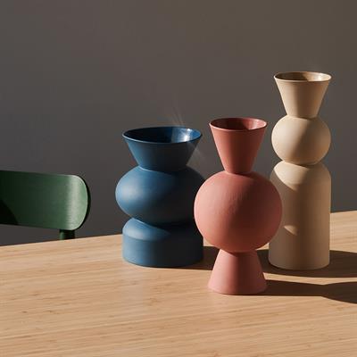 Goody Tall Handmade Porcelain Vase / Cream