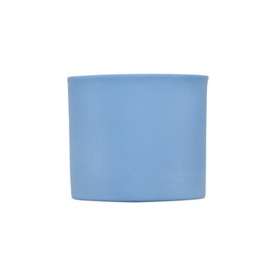 Josephine El Yapımı Mumluk & Mum / Mavi - Gri