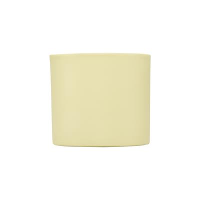 Josephine El Yapımı Mumluk & Mum / Sarı - Mint Yeşili