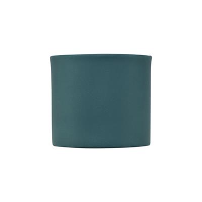 Josephine El Yapımı Mumluk & Mum / Yeşil - Beyaz