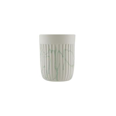 Love Edward Double Espresso Bardağı / Beyaz - Fıstık Yeşili