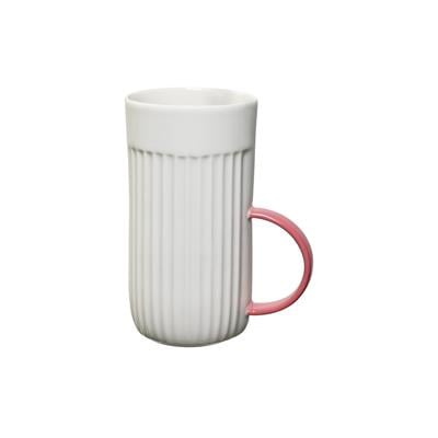 Love Edward Lungo Coffee Cup / White - Pink
