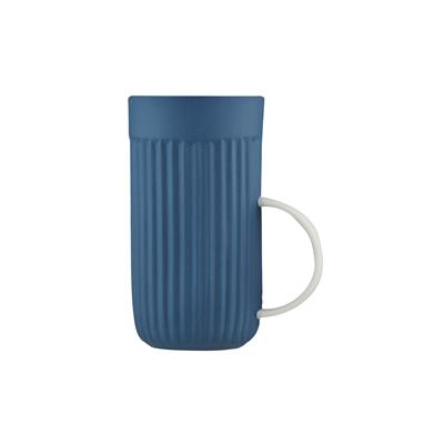 Love Edward Lungo Kahve Bardağı / Ege Mavi - Beyaz