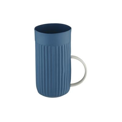 Love Edward Lungo Coffee Cup / Aegean Blue - White