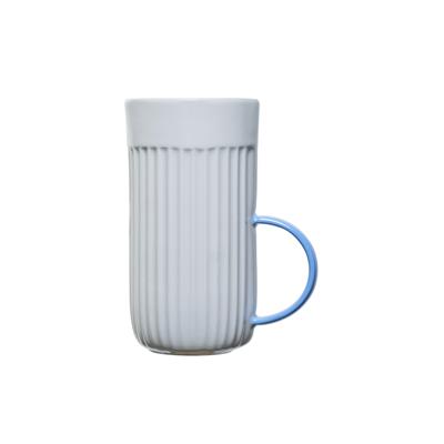 Love Edward Lungo Coffee Cup / Gray - Blue