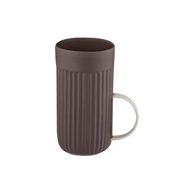 Love Edward Lungo Coffee Cup / Brown - White