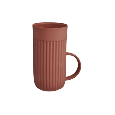 Love Edward Lungo Coffee Cup / Brick Red