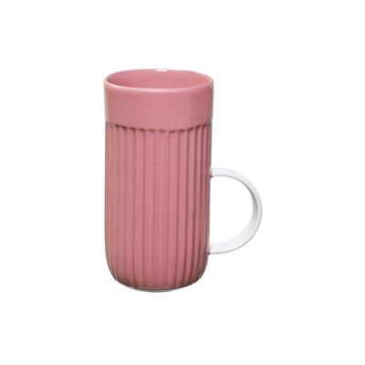 Love Edward Lungo Coffee Cup / Pink - White