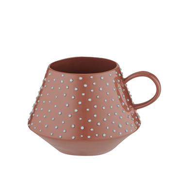 Puffer Mug Filter Coffee Cups / Brick Red
