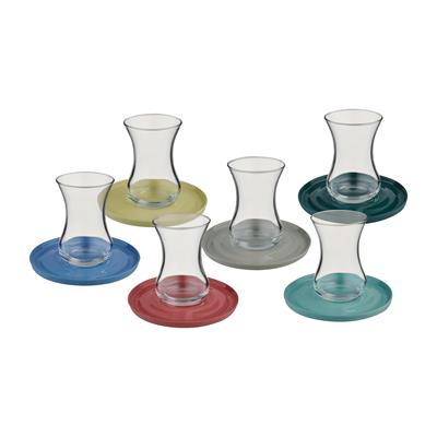 Pure Color - 6lı Çay Tabağı Seti