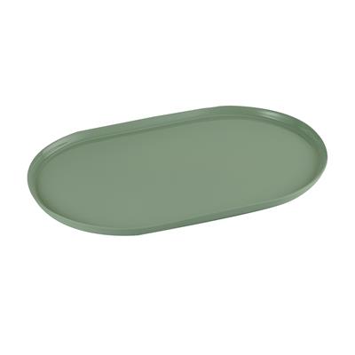 Pure Color - Oval Tepsi Büyük / Fıstık Yeşili