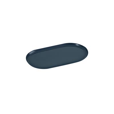 Pure Color - Oval Tepsi Küçük / Ege Mavi