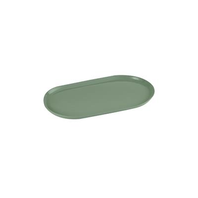 Pure Color - Oval Tepsi Küçük / Fıstık Yeşili