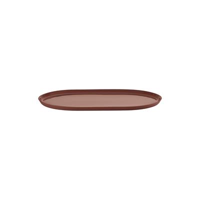Pure Color - Oval Tepsi Küçük / Kiremit