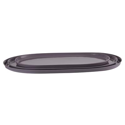 Pure Color - Oval Tepsi Küçük / Lila
