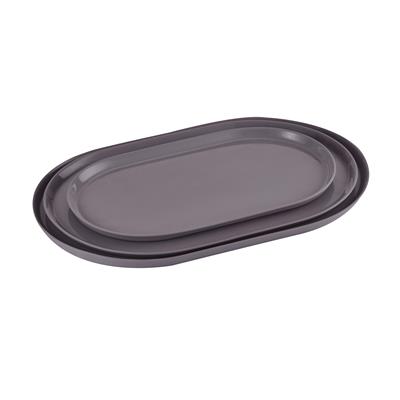 Pure Color - Oval Tepsi Küçük / Lila