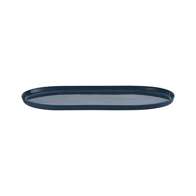 Pure Color - Oval Tray Medium / Aegean Blue