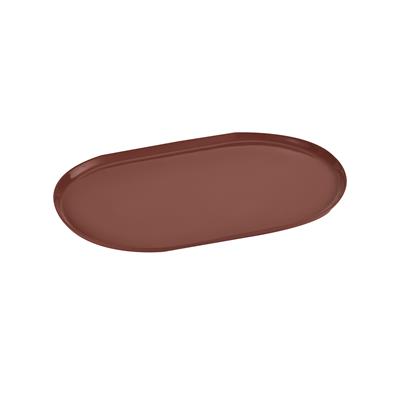 Pure Color - Oval Tray Medium / Brick Red