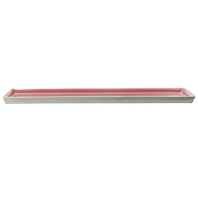 Pure Color - Tray / White - Pink