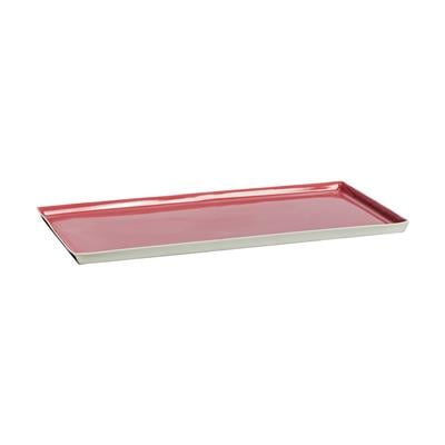 Pure Color - Tray / White - Pink