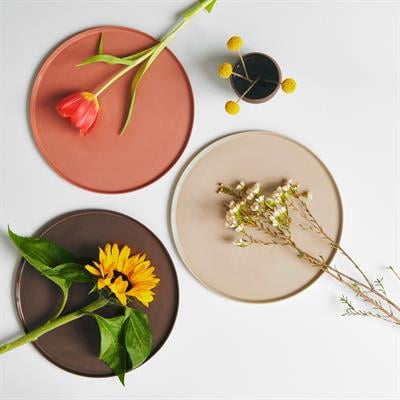 Pure Color - Yemek Tabağı / Kiremit