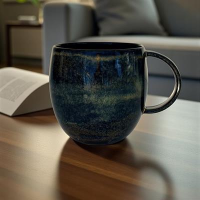 Yumy Mug / Siyah Özel Sırlı