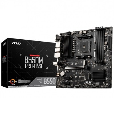 MSI B550M PRO-VDH DDR4 4400(OC) HDMI mATX AM4