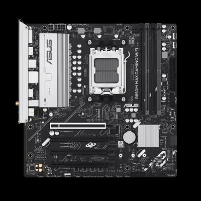 ASUS B850M MAX GAMING WIFI AM5 DDR5 8000MHZ(OC)  mATX HDMI ANAKART