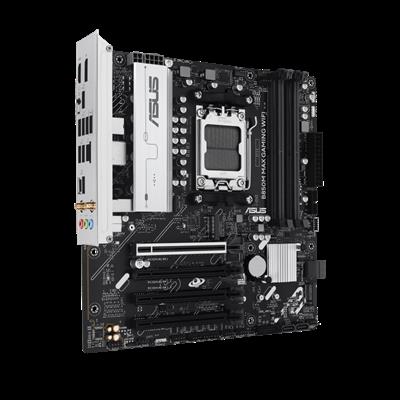 ASUS B850M MAX GAMING WIFI AM5 DDR5 8000MHZ(OC)  mATX HDMI ANAKART