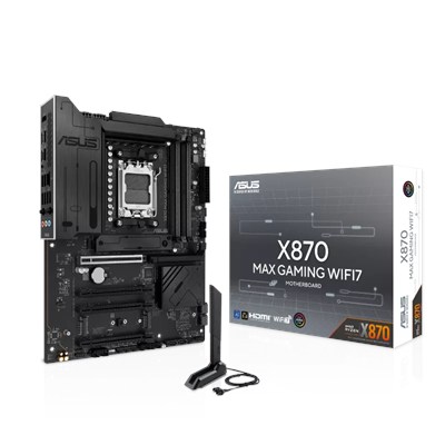 ASUS X870 MAX GAMING WIFI7 AMD AM5 DDR5 ANAKART