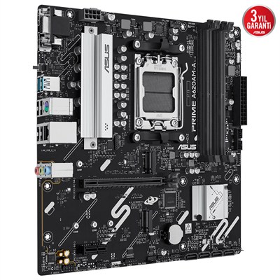 ASUS PRIME A620AM-A-CSM DDR5 7600MHZ(OC) M.2 AM5