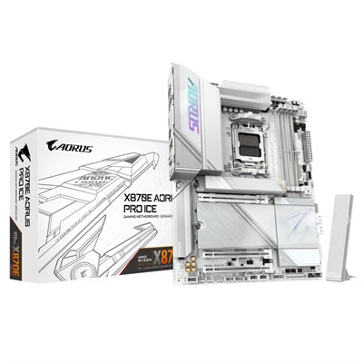 GIGABYTE X870E AORUS PRO ICE DDR5 M.2 HDMI DP ATX AM5